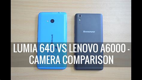 Lenovo A6000 vs Microsoft Lumia 535 Karşılaştırma